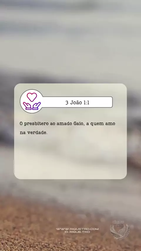 3 João 01